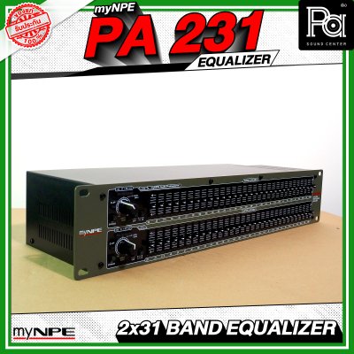 myNPE PA 231 2x31 BAND EQUALIZER