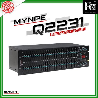 myNPE Q-2231 2x30 Band Equalizer