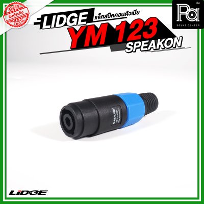 Lidge YM 123 แจ็คสปีคคอนตัวเมีย สำหรับเข้าสาย