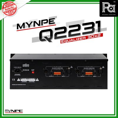 myNPE Q-2231 2x30 Band Equalizer