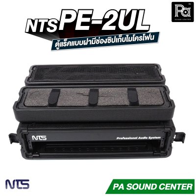 NTS PE-2UL RACK แร็ค ลึก 17 นิ้ว กล่องใส่อุปกรณ์เครื่องเสียง rack แร็คขนาด 2U