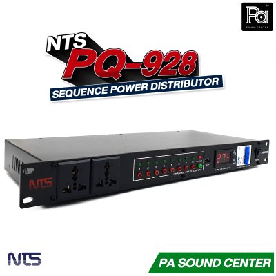 NTS PQ 928 Sequence Power Distributor รางปลั๊กติดแร็ค