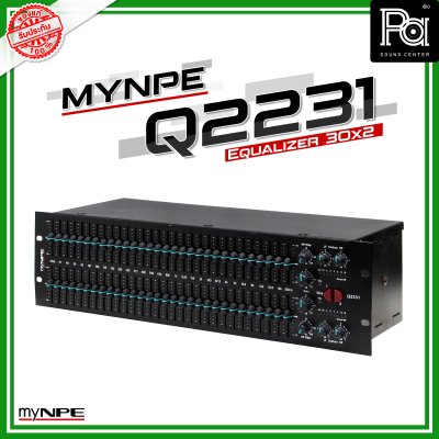 myNPE Q-2231 2x30 Band Equalizer