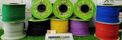 SOMMER STAGE 22 200-0004 สีเขียว สายไมค์ 2x0.22 mm.