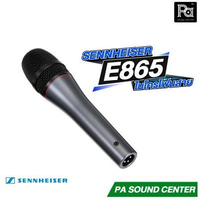 SENNHEISER E 865 ไมโครโฟนแบบคอนเดนเซอร์