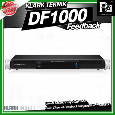 Klark Teknik DF1000 Feedback Suppression Processor