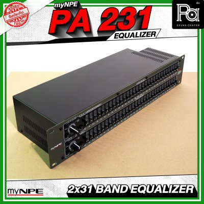 myNPE PA 231 2x31 BAND EQUALIZER