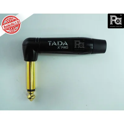 TADA GYJ 008 ปลั๊กไมค์โมโน GYJ008 Phone mono right angle ปลั๊กไมค์โมโน ตัวงอ แจ๊คกีตาร์ 1/4 Phone