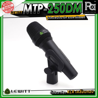 LEWITT MTP-250DM Dynamic Microphone