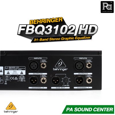 BEHRINGER ULTRAGRAPH FBQ3102 HD