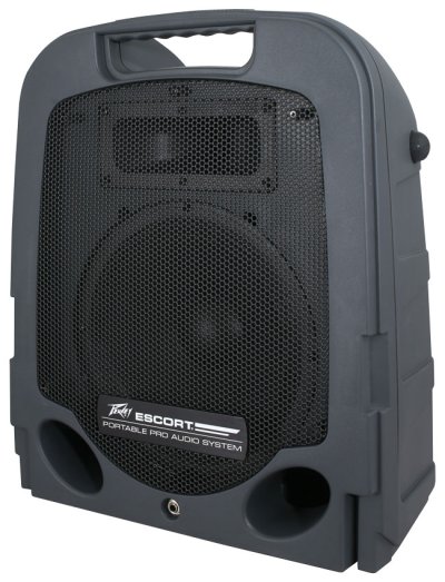 Peavey Portable PA ESCORT®3000 ตู้ลำโพงเคลื่อนที่ 10 นิ้ว 2 ทาง 150 วัตต์ พร้อมดิจิตอล มิกเซอร์ 7 ชาแนล