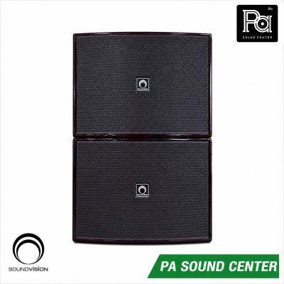 1คู่ **Clearance Sale** SOUNDVISION KS-310D ลำโพงคาราโอเกะ 10 นิ้ว 3 ทาง 400 วัตต์ **มีรอยตำหนิสีนิดหน่อย**