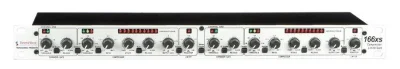 SOUNDBEST 166XS คอมเพรสเซอร์ 2 Channel พร้อมด้วยฟังก์ชั่น Limiter และ Noise Gate ในตัว  สีขาว