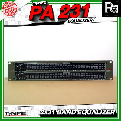 myNPE PA 231 2x31 BAND EQUALIZER