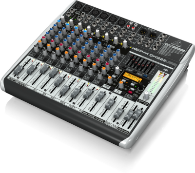 BEHRINGER XENYX QX1222USB  มิกเซอร์อนาลอก 12 ชาแนล ใช้งานง่าย ฟังก์ชั่นมีให้ครบ