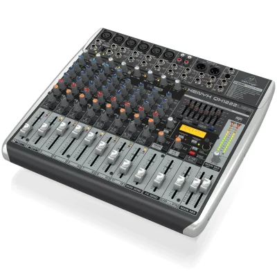 BEHRINGER XENYX QX1222USB  มิกเซอร์อนาลอก 12 ชาแนล ใช้งานง่าย ฟังก์ชั่นมีให้ครบ