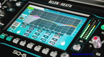 ALLEN&HEATH SQ6 มิกเซอร์ดิจิตอล 48 อินพุต 25 เฟดเดอร์ 6 เฟดเดอร์เลเยอร์ สำหรับไลฟ์ซาวด์และสตูดิโอ