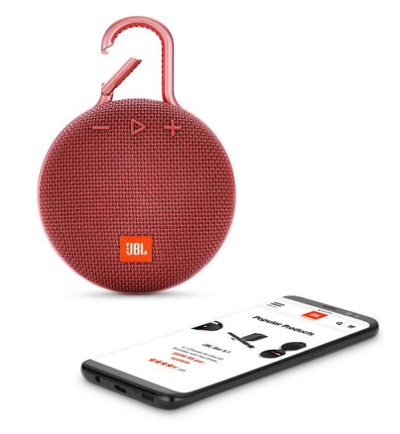 JBL Clip 3 Black | Waterproof Ultra-portable Bluetooth Speaker