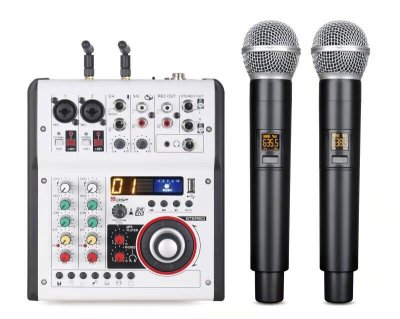 PASS AG 06 MIXER มิกเซอร์อนาลอก เอฟเฟคแท้ พร้อม ไมโครโฟนไร้สายคู่ ในตัว PASS AG 06 MIXER มิกเซอร์อนาลอก เอฟเฟคแท้ พร้อม ไมโครโฟนไร้สายคู่ ในตัว