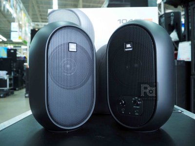 JBL 104B BTตู้ลำโพงมอนิเตอร์สตูดิโอ ขนาด 4.5 นิ้ว มีแอมป์ในตัว สีดำ Bluetooth