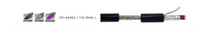 CM CM-A2402PE AUDIO DMX CABLE 110 OHM สีดำ