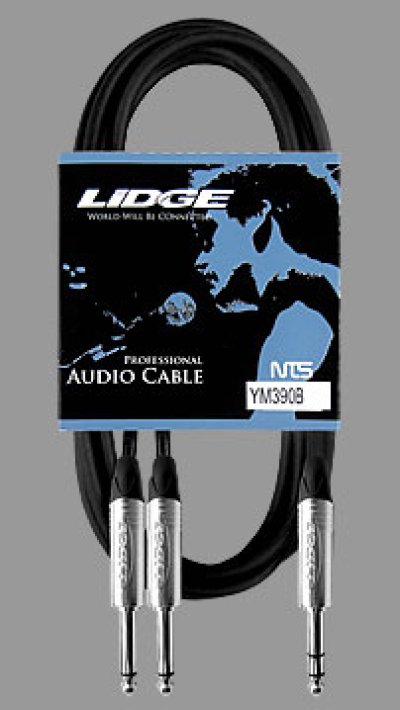 LIDGE YM 390B 1.5 ม.สายสัญญาณ PHONE ST+PHONE MONO