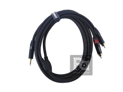 PROCONNECT สายสัญญาณสำเร็จ RCA2+TRS MA 309 3 ม.