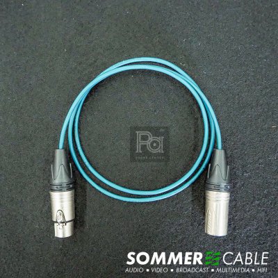 Sommer lsopod สีเขียว สาย XLR ผู้-เมีย Lidge YM001A + YM002A ยาว 1 เมตร