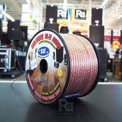 SSF สายลำโพงใส SF18 AWG ขนาด 2x1