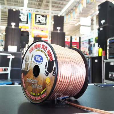 SSF สายลำโพงใส SF 12AWG ขนาด 2x2.5