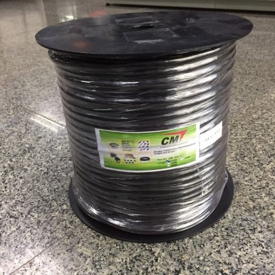 CM S2514 สายลำโพง 4 Core 14AWG (4x2.5 mm.2) สีดำ