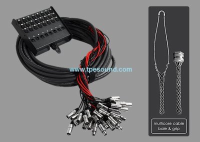 LIDGE YM-2408A (45m.) สายมัลติคอร์ 24 IN / 8 OUT ยาว 45 ม.