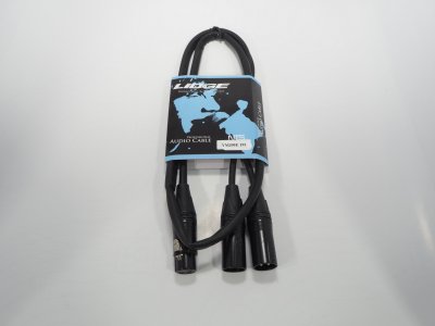 LIDGE YM 390E สายสำเร็จ XLRเมีย 1 +XLRผู้ 2 ยาว 1 ม.