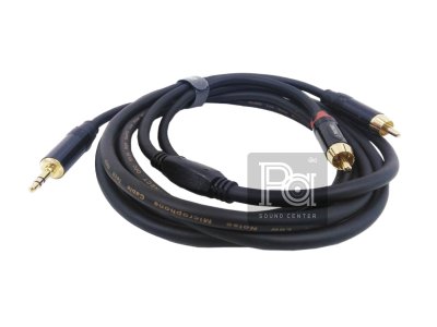 PROCONNECT สายสัญญาณสำเร็จ RCA2+TRS MA 309 3 ม.