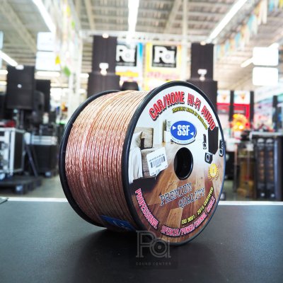 SSF สายลำโพงใส SF18 AWG ขนาด 2x1