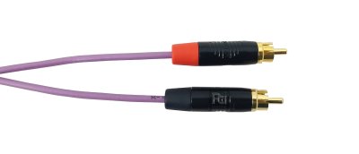 Sommer Isopod สีม่วง สาย RCAx2 RF2C-B + มินิ ST.RTP3C-B 1.5 ม.