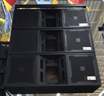 ตู้ลำโพงเปล่า ตู้แขวน Line Array 12" x 12"