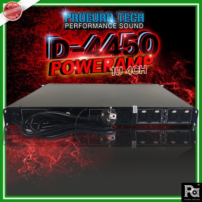 PROEURO TECH D-4450 POWER AMP