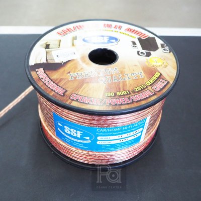 SSF สายลำโพงใส SF18 AWG ขนาด 2x1