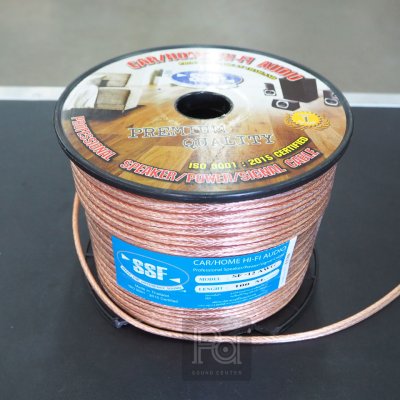 SSF สายลำโพงใส SF 12AWG ขนาด 2x2.5