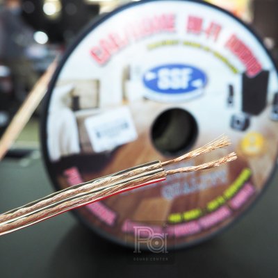 SSF สายลำโพงใส SF18 AWG ขนาด 2x1