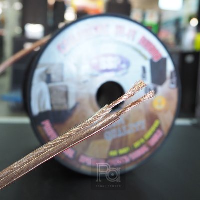 SSF สายลำโพงใส SF 12AWG ขนาด 2x2.5