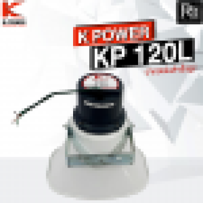 K.POWER KP-120L ปากฮอร์นสำเร็จรูปมีไลน์ ขนาด 8"x11"  Line 70-100V ในตัว