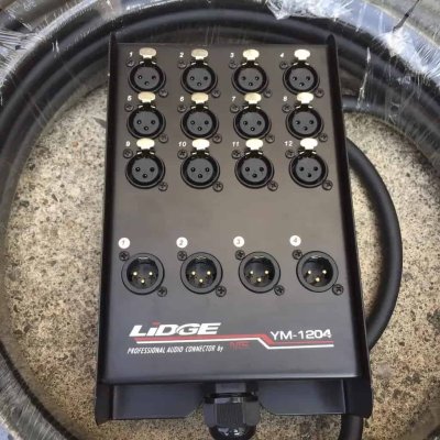 LIDGE YM-1204 สายมัลติคอร์ 12 IN / 4 OUT ยาว 30 ม.