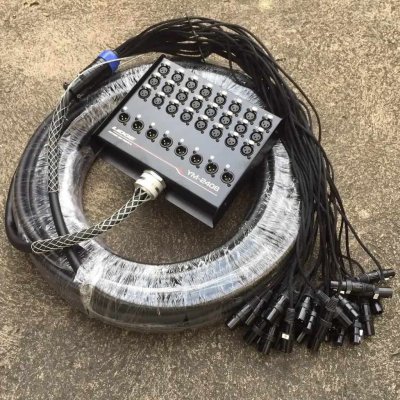 LIDGE YM-2408A (45m.) สายมัลติคอร์ 24 IN / 8 OUT ยาว 45 ม.