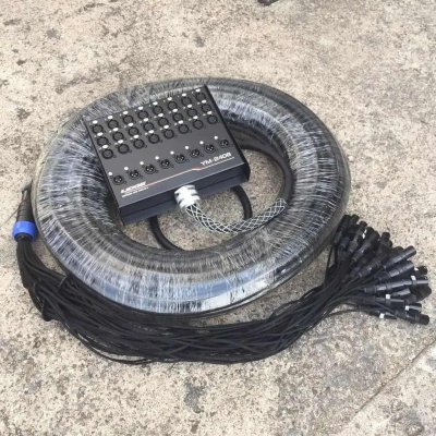 LIDGE YM-2408A (60m.) สายมัลติคอร์ 24 IN / 8 OUT ยาว 60 ม.