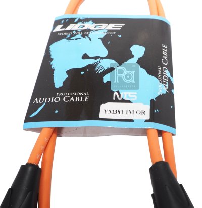LIDGE YM-381A 1M สายสัญญาณ XLR ตัวผู้ – XLR ตัวเมีย ยาว 1 เมตร (มีให้เลือกสี)