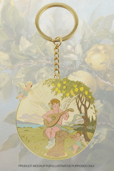 SOLSTICE Metal Keychain