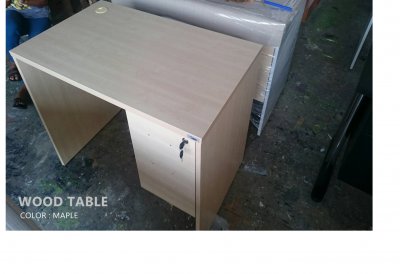 ผลงานโต๊ะทำงานไม้