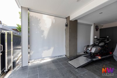 Exterior roller blinds